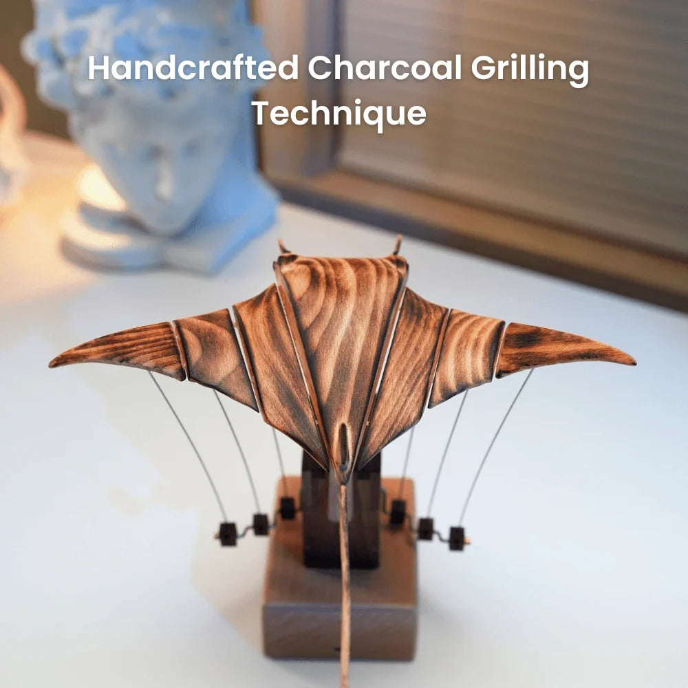 A Mesmerizing Ocean-Inspired Sculpture That Comes to Life