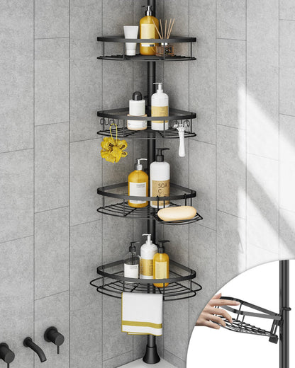 Rustproof Shower Corner Caddy, Bathroom Storage Organizer